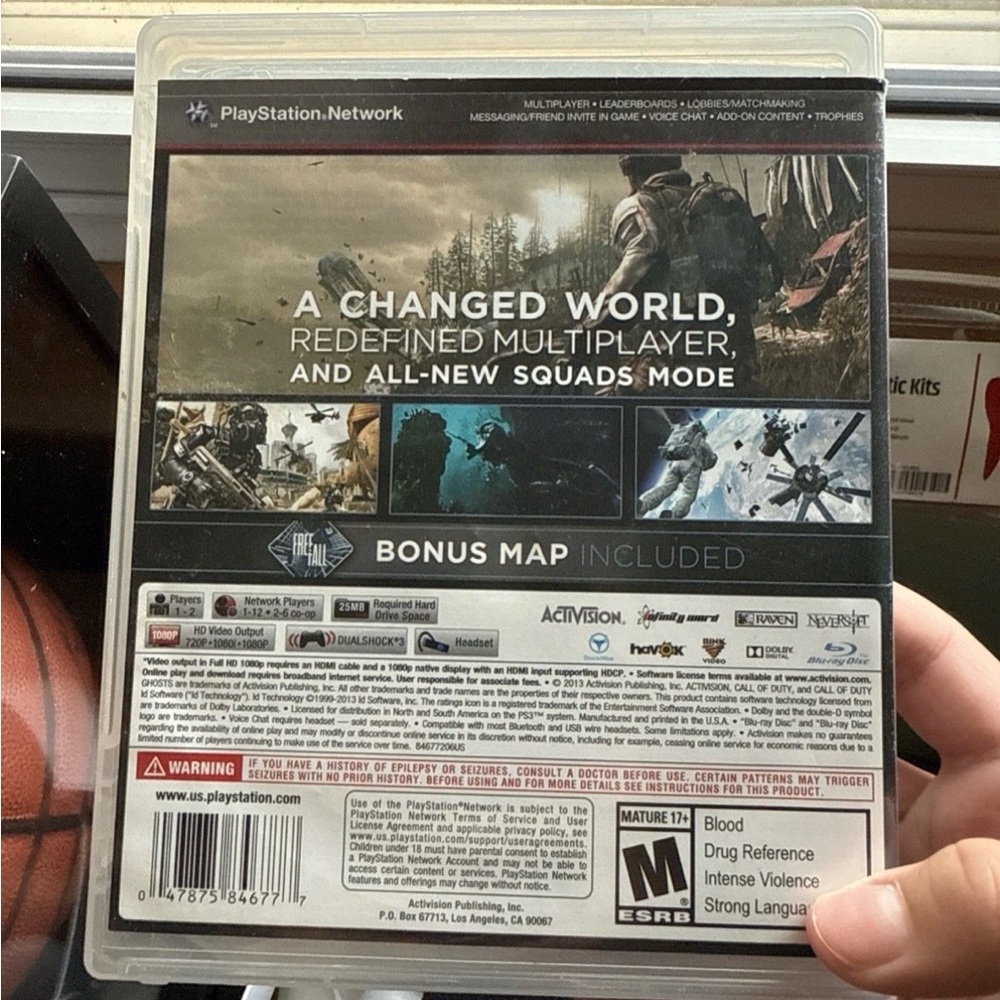 Activision Call of Duty: Ghosts for PS3 - Black and Gray - Picture 2 of 5